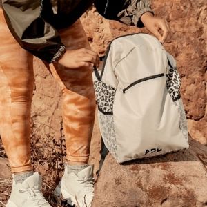 NWT APL ALL PURPOSE  PACKABLE BACKPACK & KEYCHAIN BRACELET W/TOUCHLESS OPENER